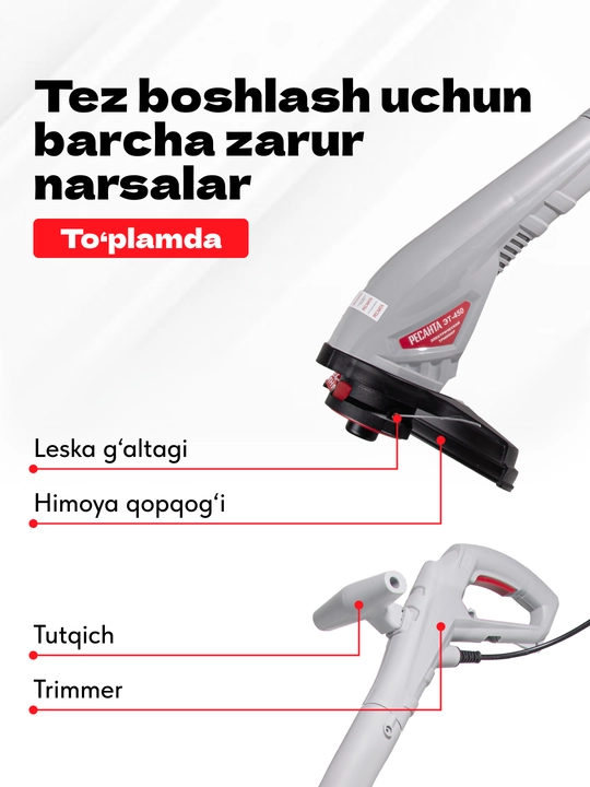 ET-450 elektr trimmeri Resanta art. 70/1/16