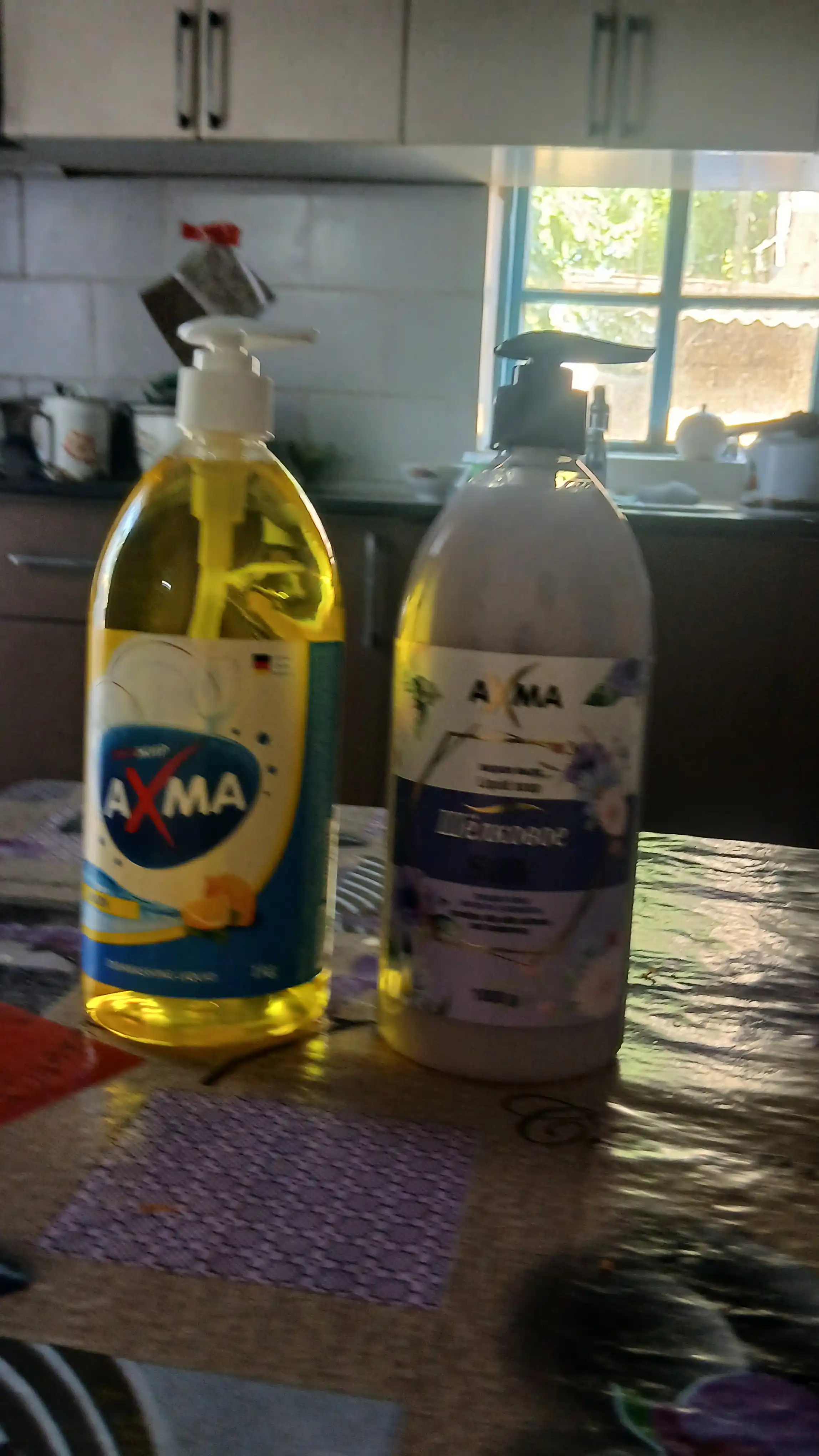 Средство для мытья посуды Axma лимон, 1 кг