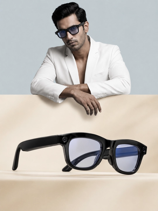 Smart Glasses aqlli ko‘zoynak, AI yordamchi va ovozli boshqaruv bilan