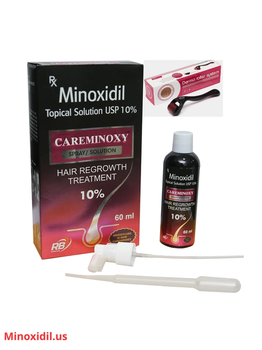 Minoksidil Careminoxy soch va soqol o'stirish uchun vosita