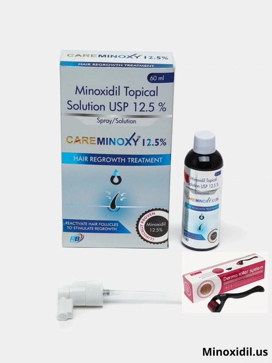 Minoksidil Careminoxy soch va soqol o'stirish uchun vosita