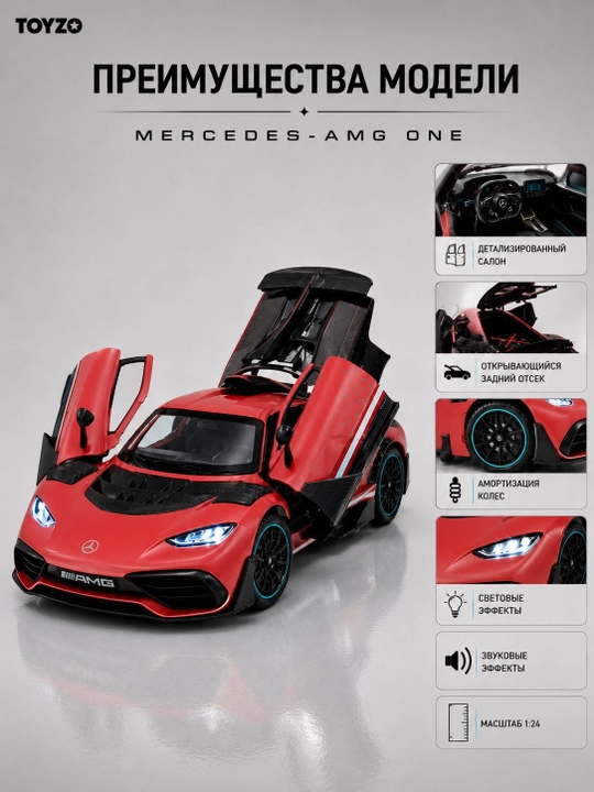 Mercedes-AMG ONE Premium metall model