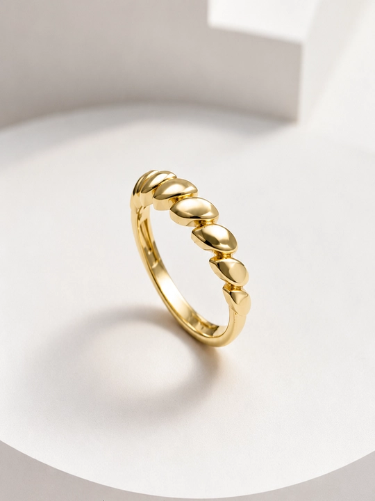 Ayollar uchun oltin uzuk, 10 xil modelda, SET6U, 585 probali oltin, BUTTERFLY GOLD