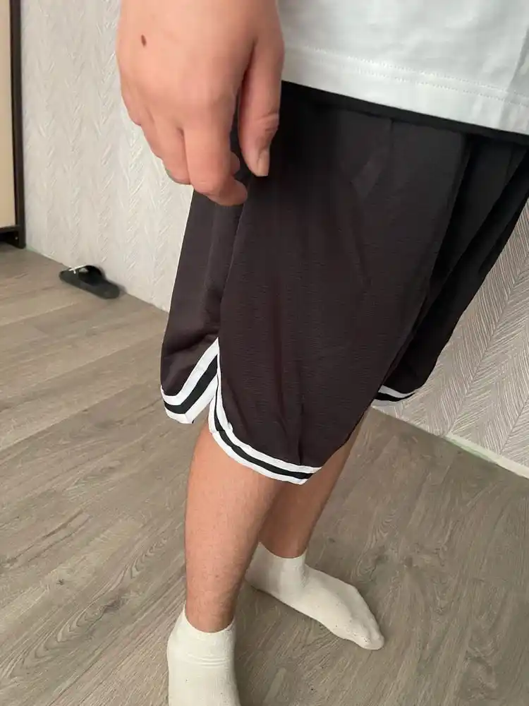 Cho‘ntakli erkaklar shortigi, nafas oluvchi, sport, kattalar va bolalar uchun, Dry-Fit