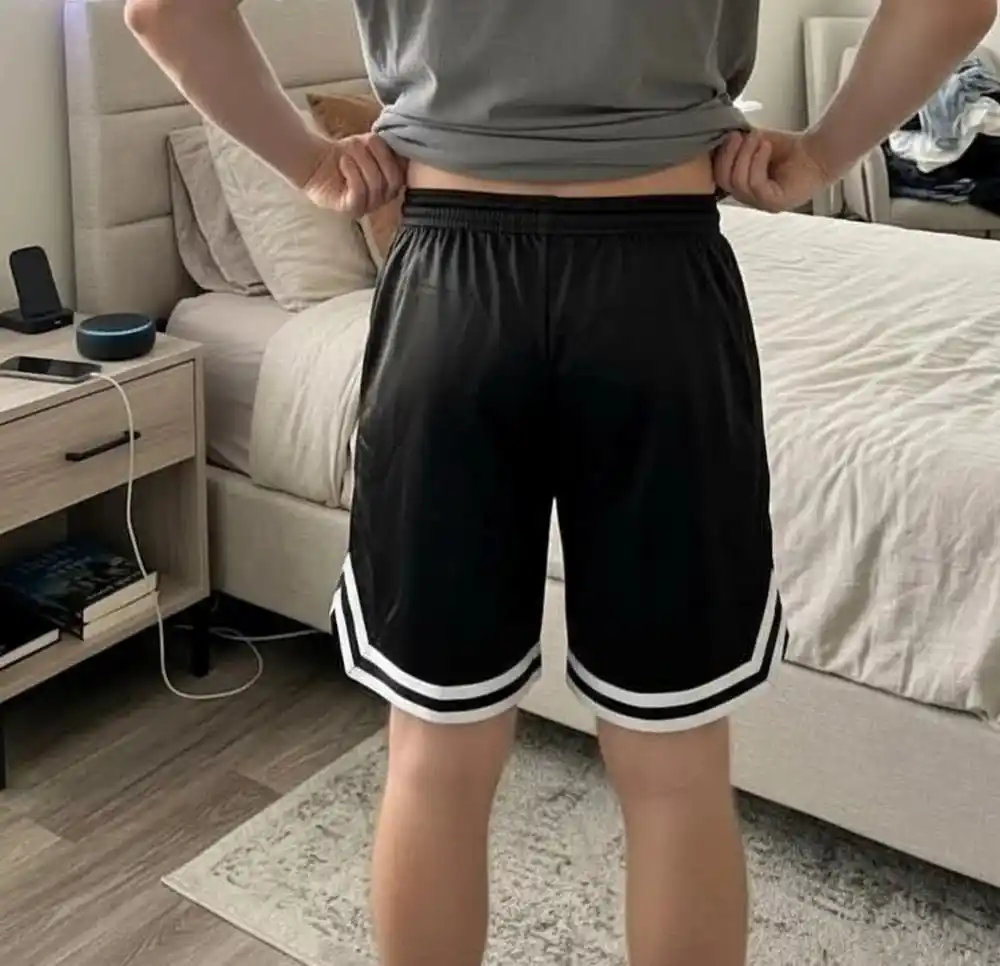 Cho‘ntakli erkaklar shortigi, nafas oluvchi, sport, kattalar va bolalar uchun, Dry-Fit