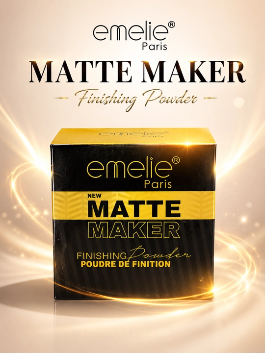 Пудра для лица, Emelie Professional Mattifying Face Powder — матирующая пудра