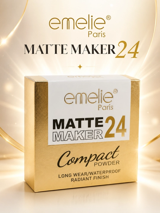 Пудра для лица, Emelie Professional Mattifying Face Powder — матирующая пудра