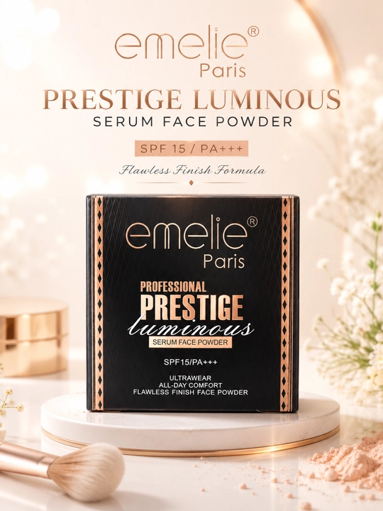 Пудра для лица, Emelie Professional Mattifying Face Powder — матирующая пудра