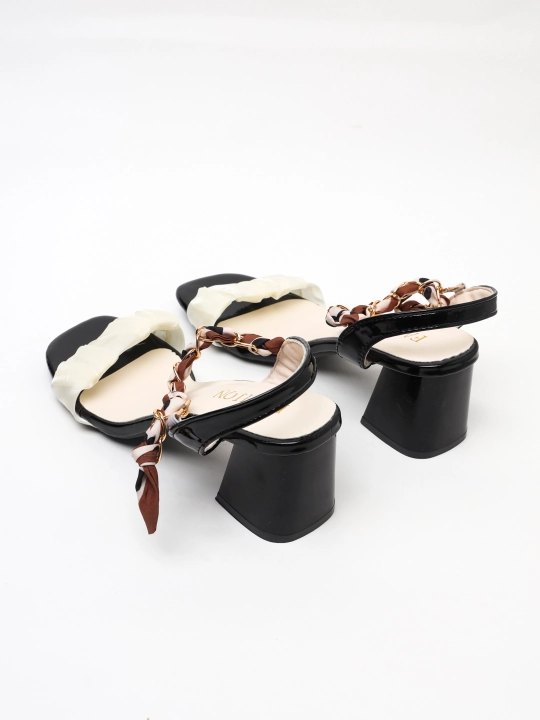 Ayollar bosonojkasi LTY180, eko charm, 5 sm poshna, 2 rang, 36–40 o‘lcham