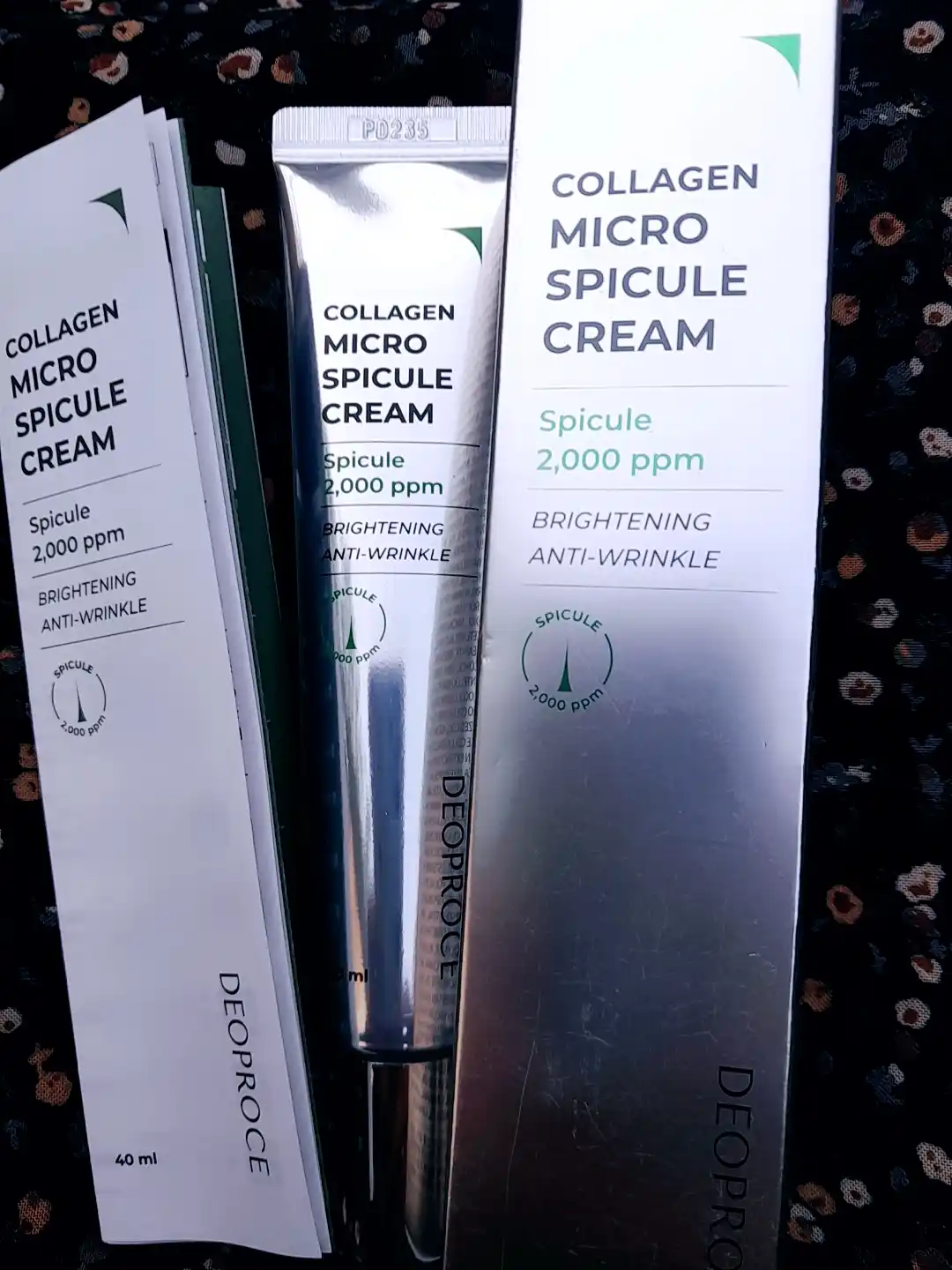 Крем с коллагеном и микро спикулами DEOPROCE Collagen Micro Spicule Cream