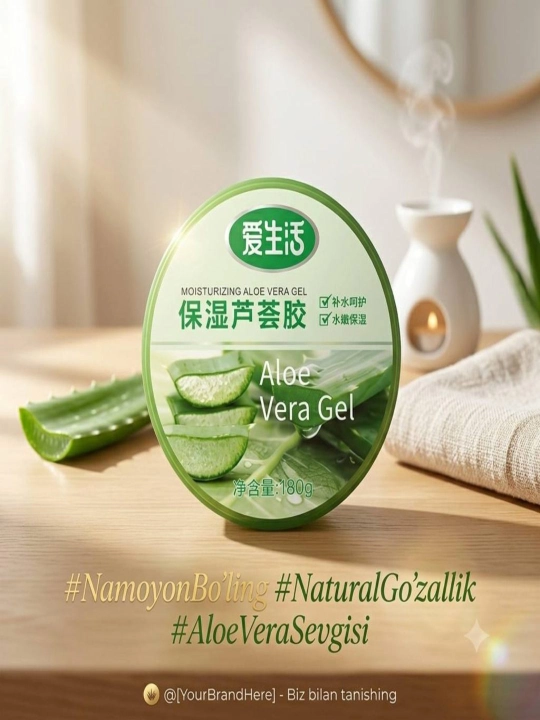 Greenleaf iLiFE 180 г — Увлажняющий гель с алоэ вера - 