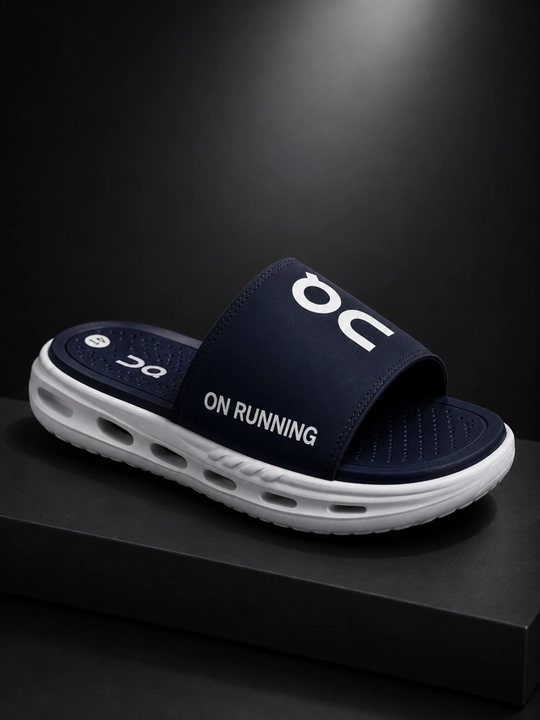 ON Running Slide erkaklar shippagi, yengil va qulay yozgi shippaklar