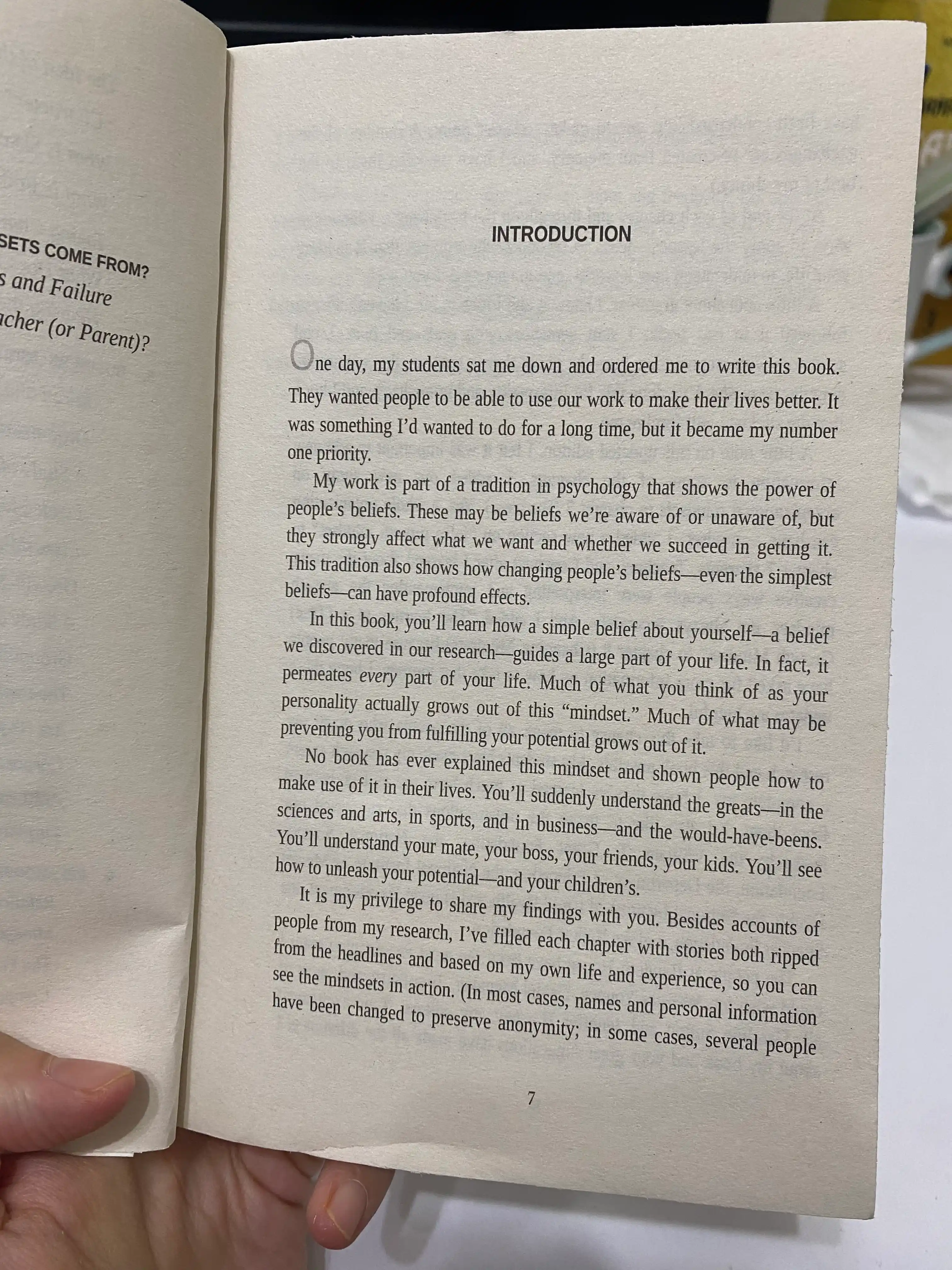 Mindset, Dr Carol S. Dweck