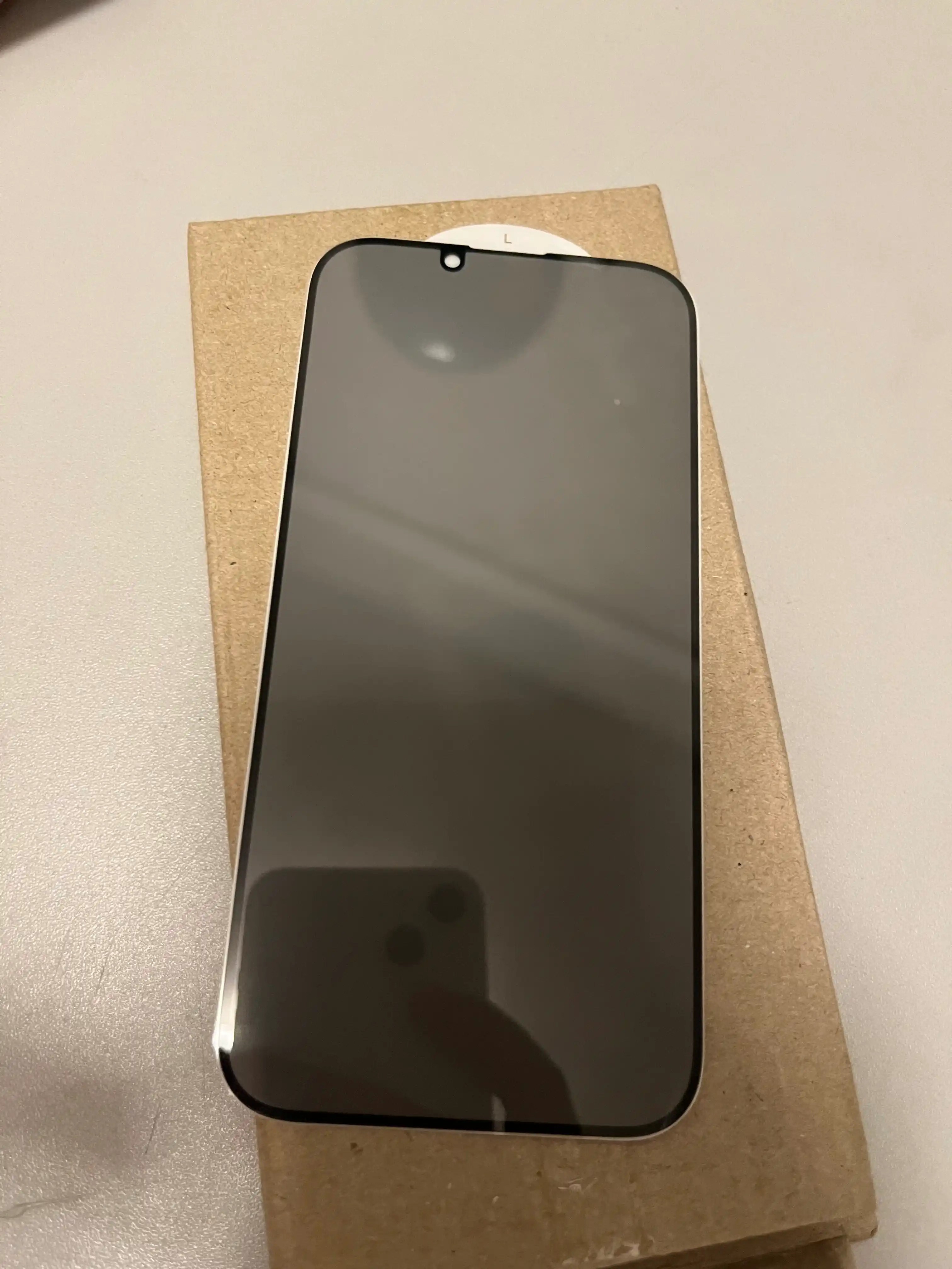 Himoya oynasi-antishpion iPhone 11,12,13,14,15,16,6s,7,8,SE,XR,XS,Pro,Max,Plus,Mini uchun