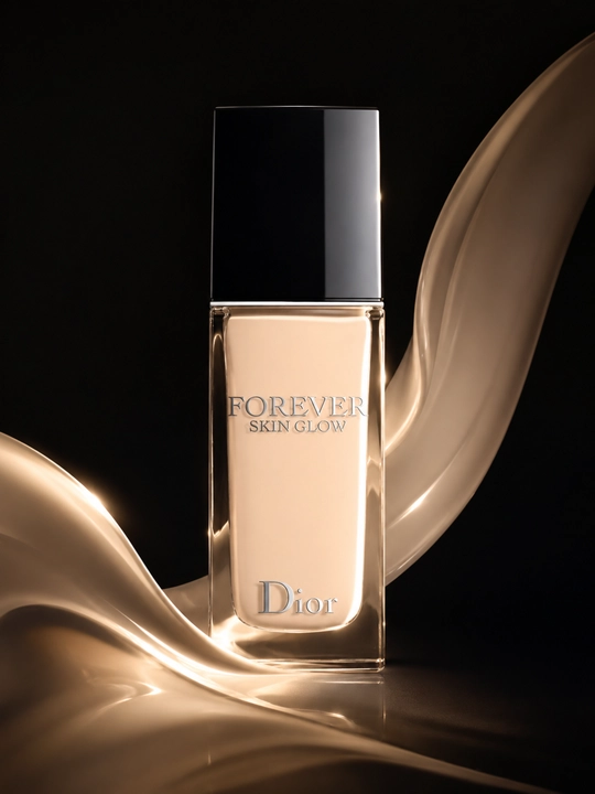 Yengil tonal krem, uzoq saqlanuvchi makiyaj, Dior forever skin glow 0.5N neutral glow