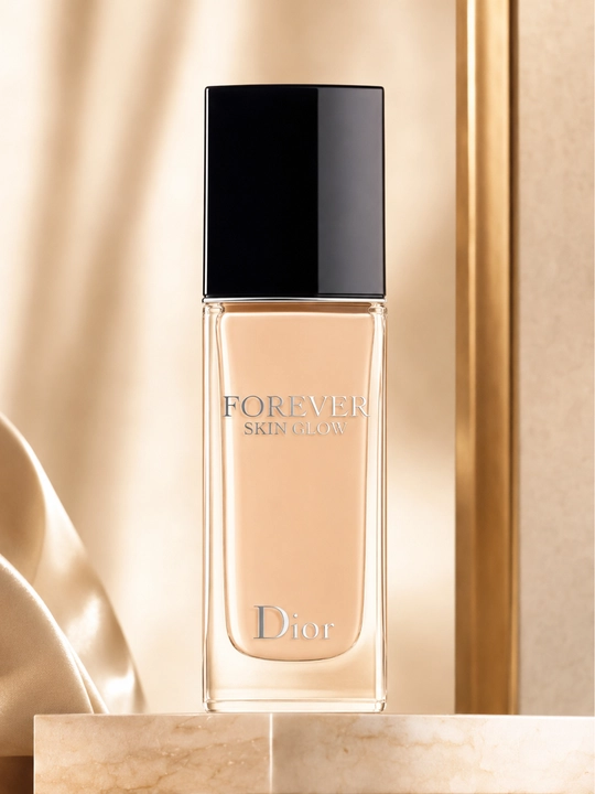 Yengil tonal krem, uzoq saqlanuvchi makiyaj, Dior forever skin glow 0.5N neutral glow