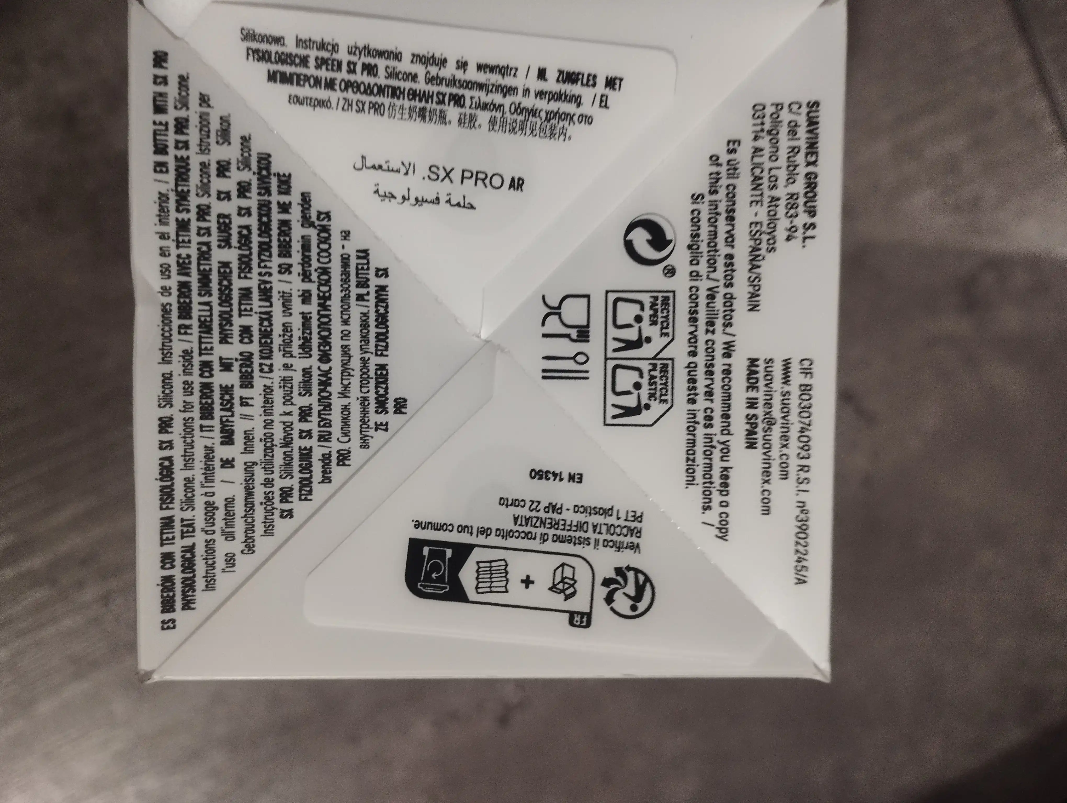 Butilochka plastik Suavinex 150ml 0+/ 270ml 3+ / 360ml 6+ oy