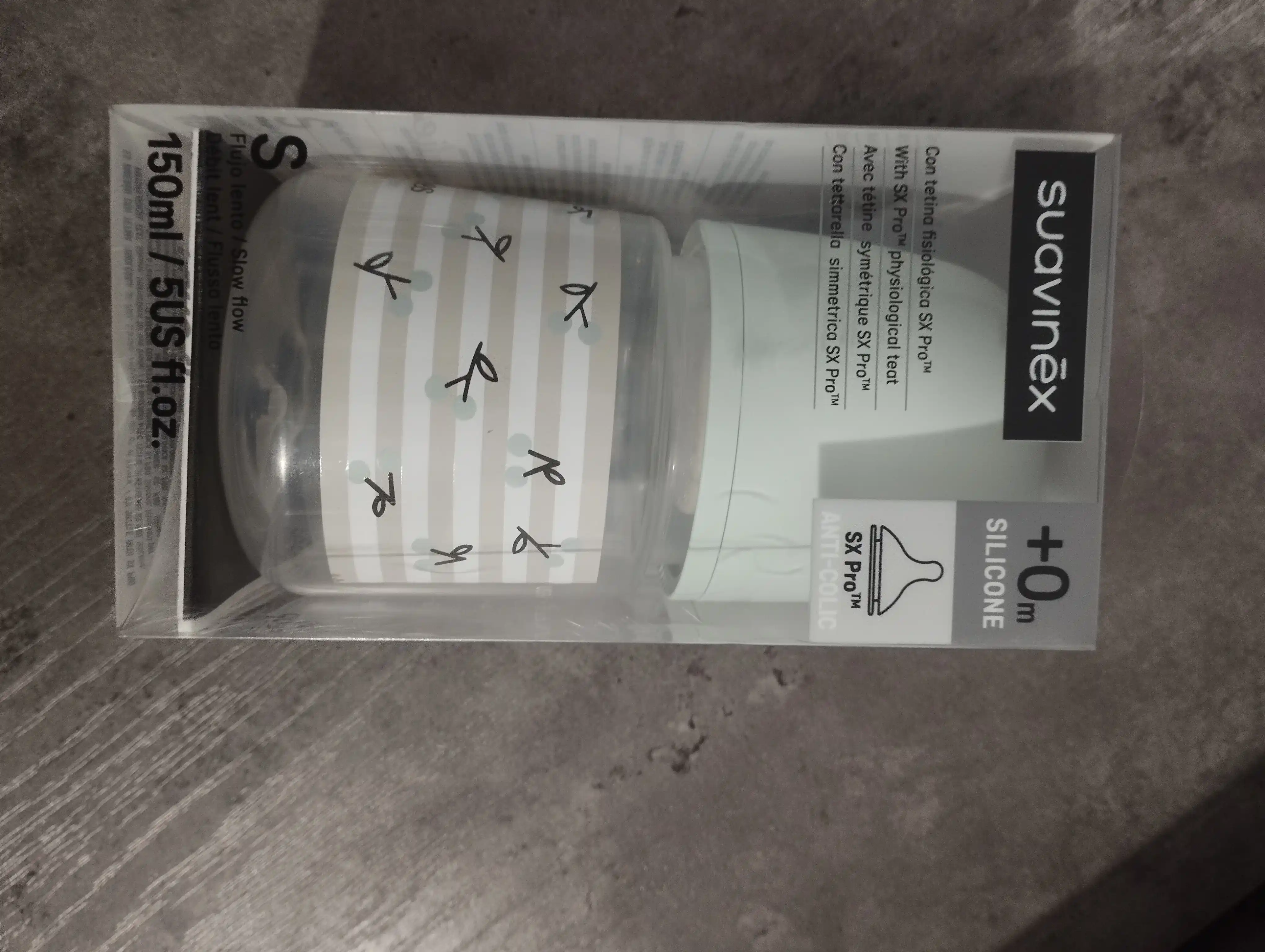 Butilochka plastik Suavinex 150ml 0+/ 270ml 3+ / 360ml 6+ oy