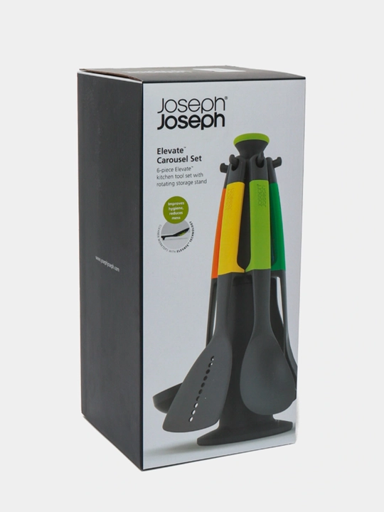 Joseph Joseph Elevate silikon oshxona anjomlari to‘plami (sog‘liq uchun xavfsiz)