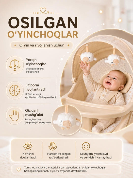 Bolalar elektr shezlongi, elektrolyulka, beshik, yangi tug'ilgan chaqaloq uchun to'shak
