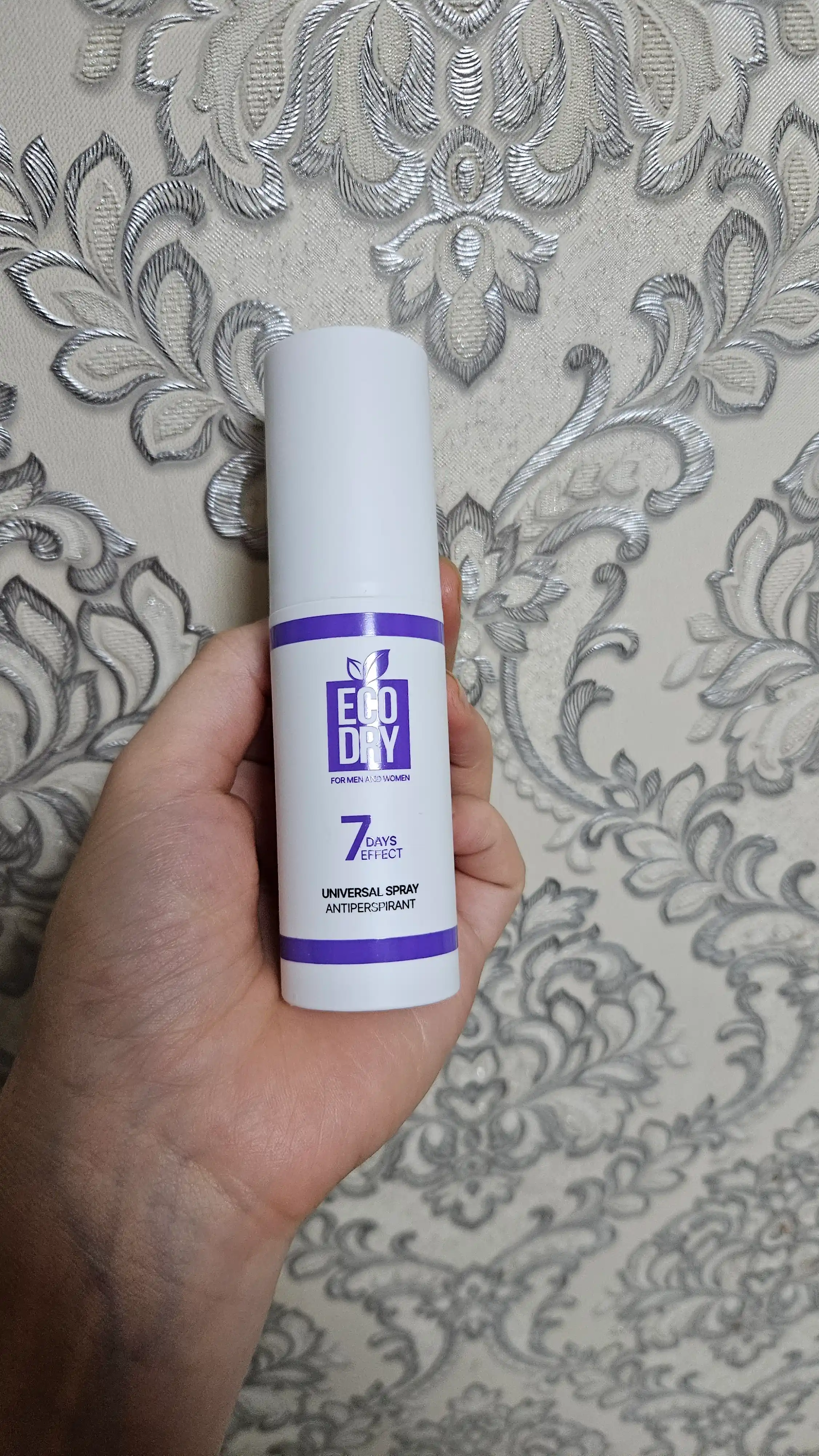 Antiperspirant sprey Eco Dry Universal, terlashga qarshi samarali vosita, 35 ml