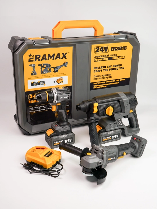 Аккумуляторных инструментов ERAMAX Pro универсальное решение для строительства и ремонта