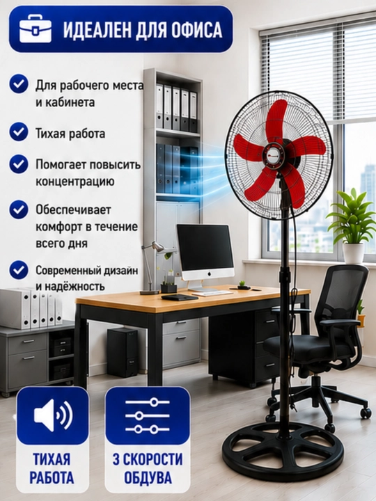 Вентилятор, напольный вентилятор с современным дизайном, 4 типа