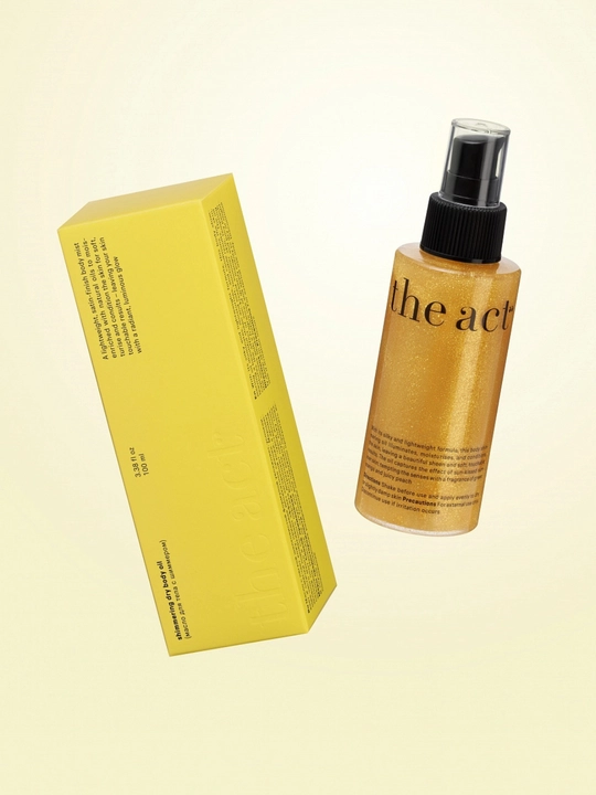 Сухое масло для тела The Act Shimmering Dry Body Oil - 