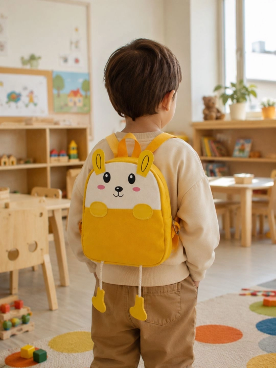 Рюкзак, детский рюкзак зайчик, для сада и прогулок, 1–5 лет