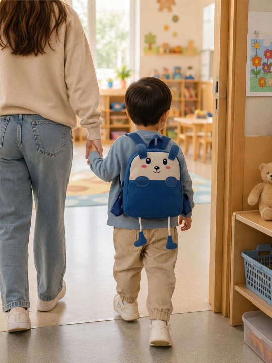 Рюкзак, детский рюкзак зайчик, для сада и прогулок, 1–5 лет