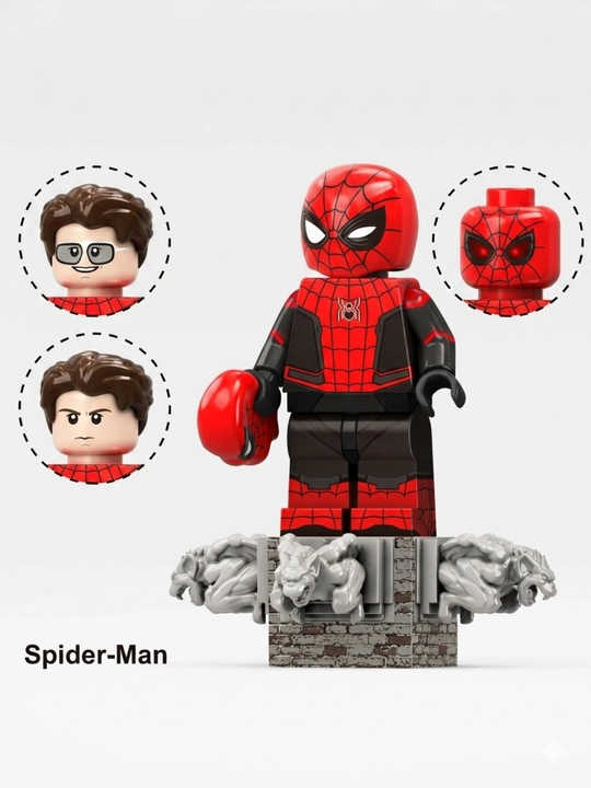LEGO mini-figuralar, Marvel, Ds, Naruto, o‘yinchoqlar, bolalar tovarlar, 3D konstruktorlar