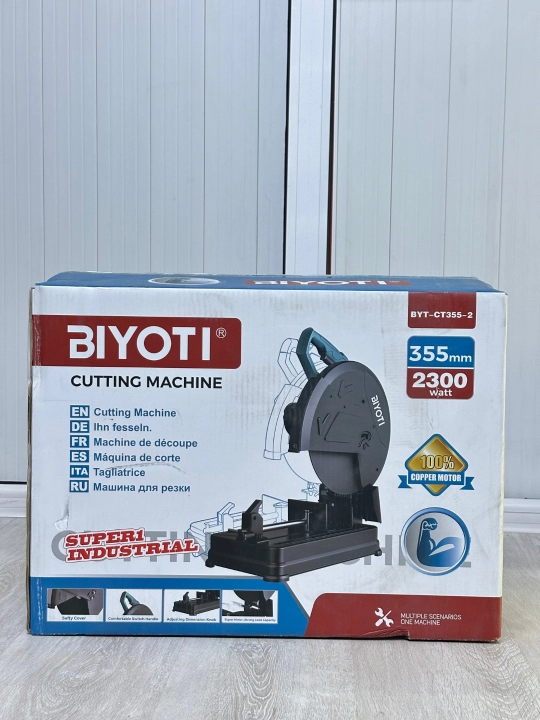 Metall kesish uchun toresli arra, metall kesish arrasi, quvur kesuvchi, BIYOT BYT-CT355-2