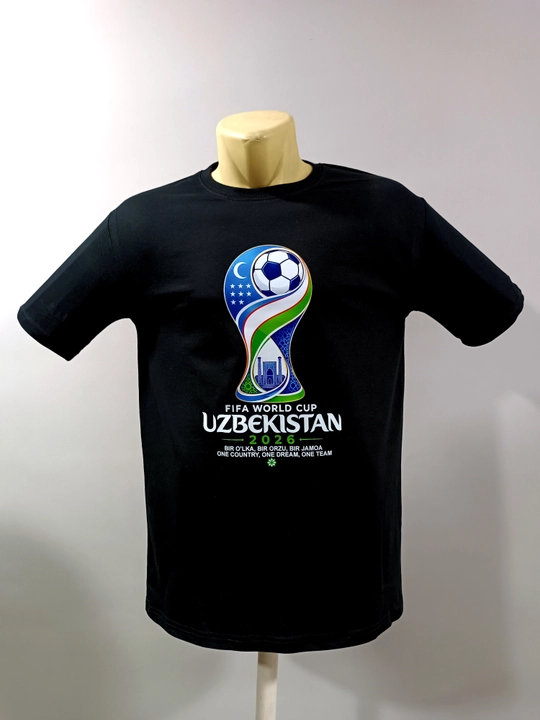 Футболка с принтом FIFA World Cup Uzbekistan 2026