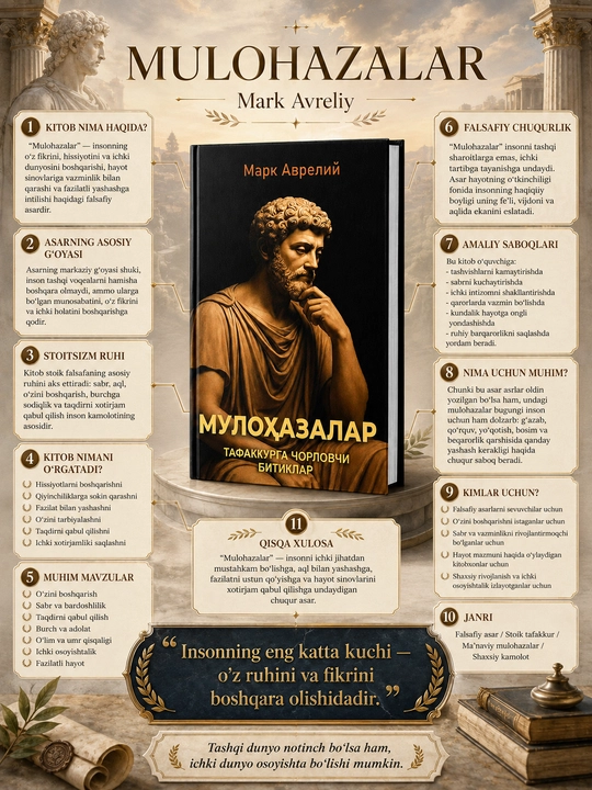 Марк Аврелий - Мулоҳазалар - 