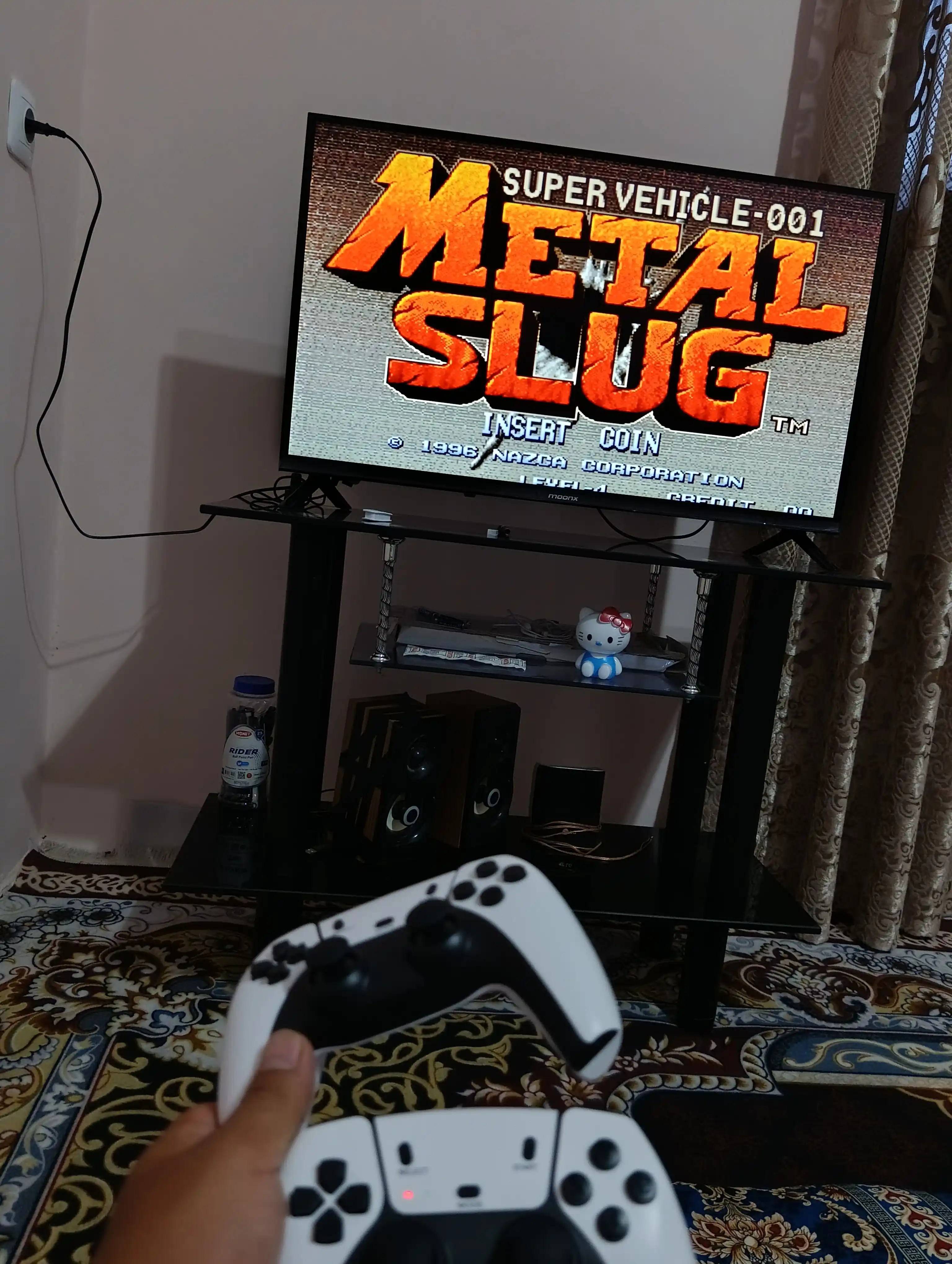 Playstation geympad pristavka, o'yin konsoli, bolalar Game Stick, xotira kartasi, joystik
