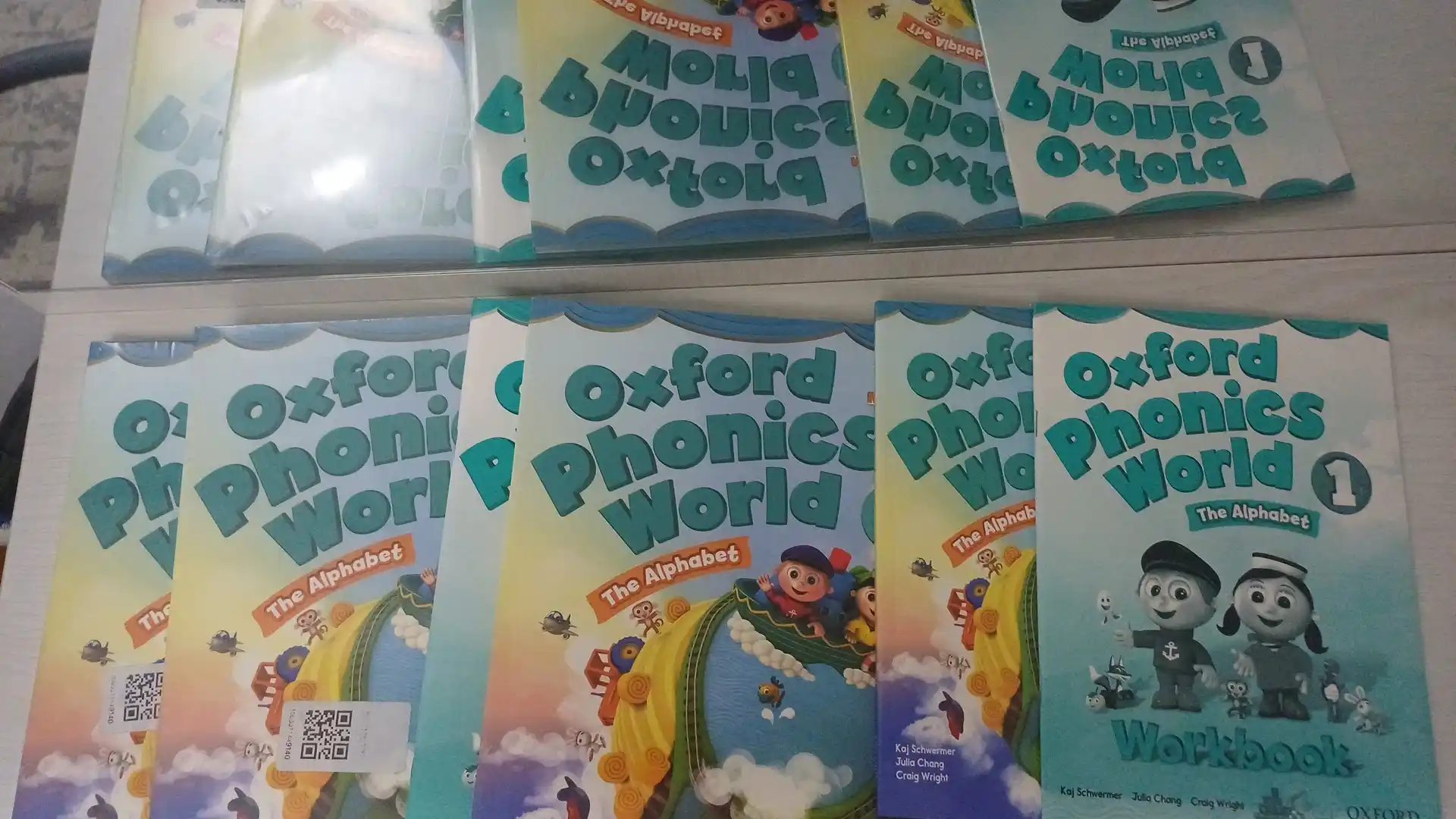 Oxford Phonics World 1, 2, 3, 4, 5-darajalar Student’s Book, Workbook