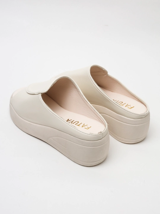 Ayollar sabosi SW0494, eko charm, 5 sm poshna, 2 rang, 36–40 o‘lcham