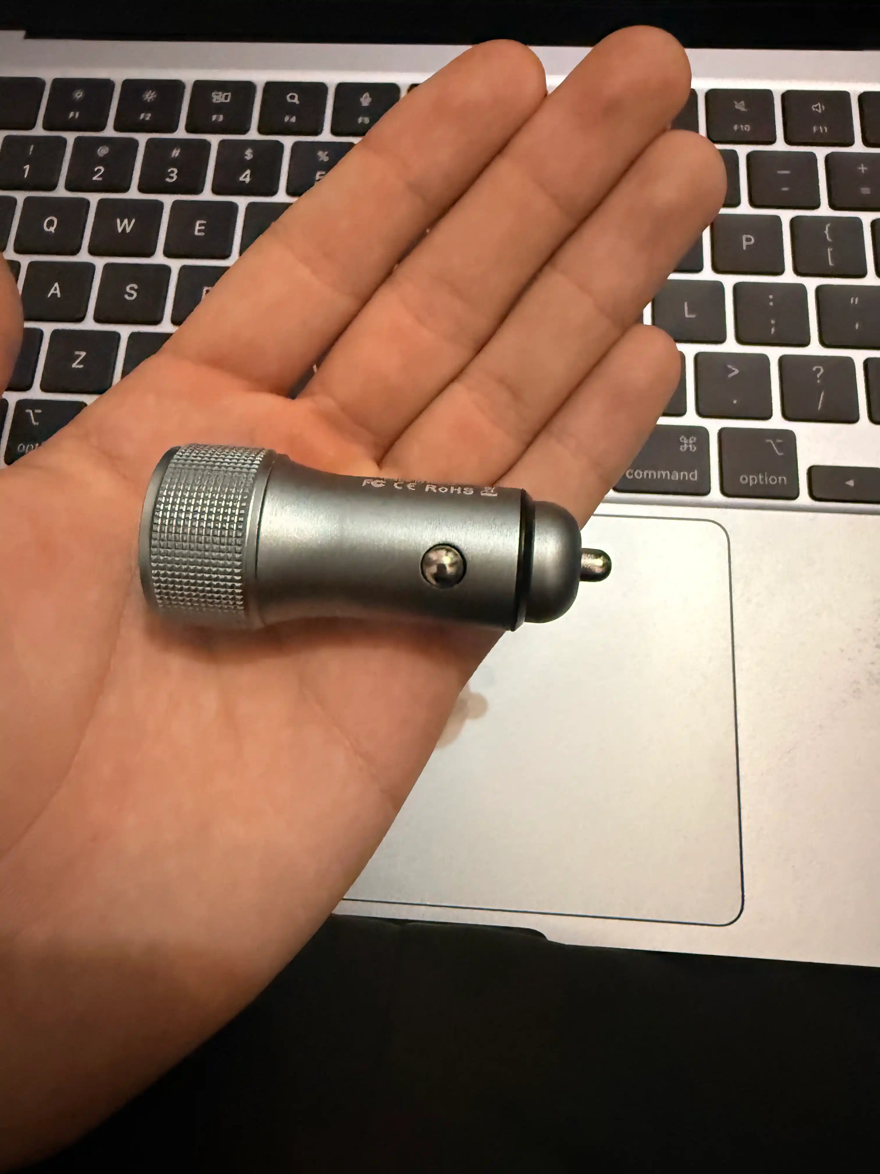 Автомобильная быстрая зарядка, USB-A + Type-C, 100 Вт