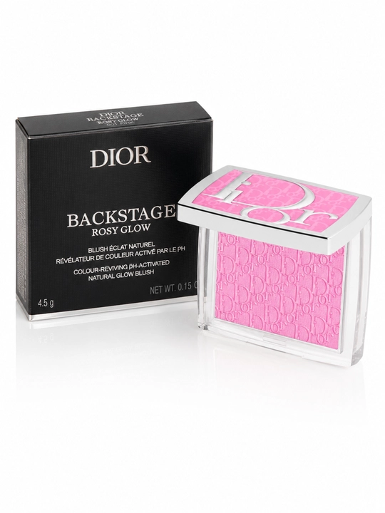 Румяна для лица натуральный розовый оттенок- Dior backstage rosy glow 001 pink