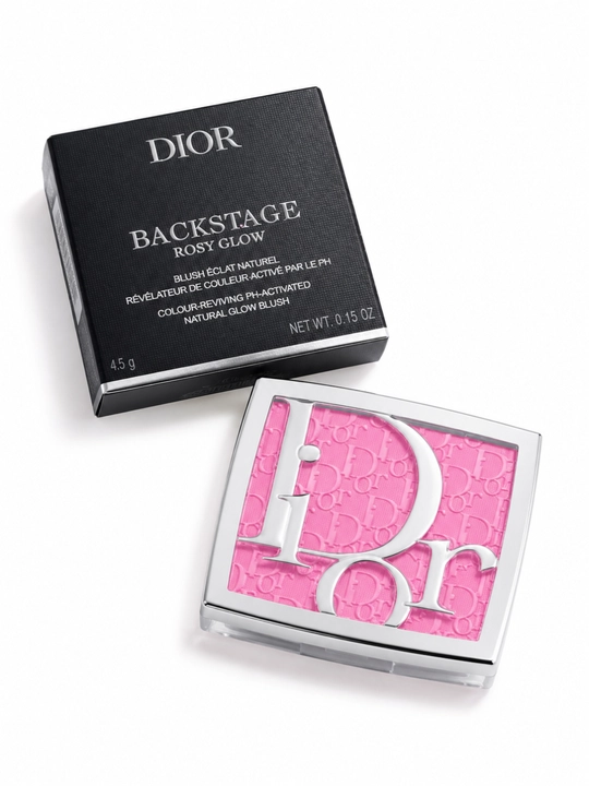 Румяна для лица натуральный розовый оттенок- Dior backstage rosy glow 001 pink