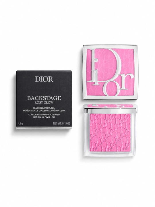Румяна для лица натуральный розовый оттенок- Dior backstage rosy glow 001 pink