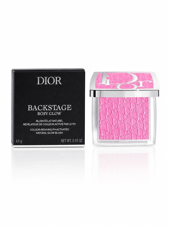 Румяна для лица натуральный розовый оттенок- Dior backstage rosy glow 001 pink