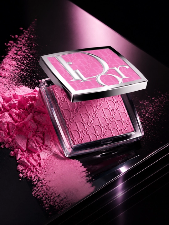 Румяна для лица натуральный розовый оттенок- Dior backstage rosy glow 001 pink