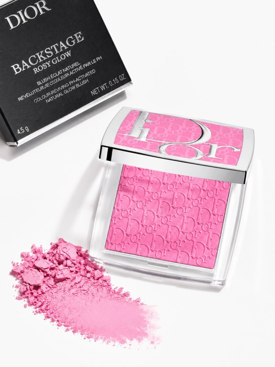Румяна для лица натуральный розовый оттенок- Dior backstage rosy glow 001 pink