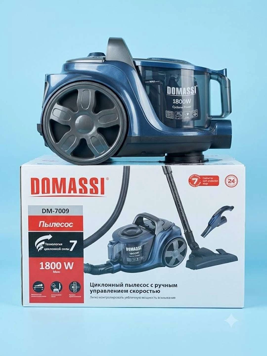 Циклонный пылесос DOMASSI DM-7009, 1800W 