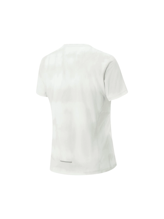 Ayollar uchun Li-Ning ATSW580 sport futbolkasi, fitness va yugurish uchun, AT DRY va AT UV