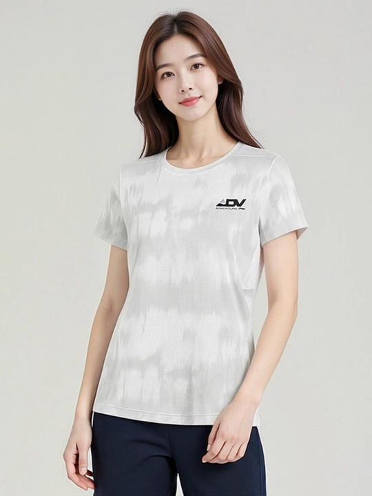 Ayollar uchun Li-Ning ATSW580 sport futbolkasi, fitness va yugurish uchun, AT DRY va AT UV