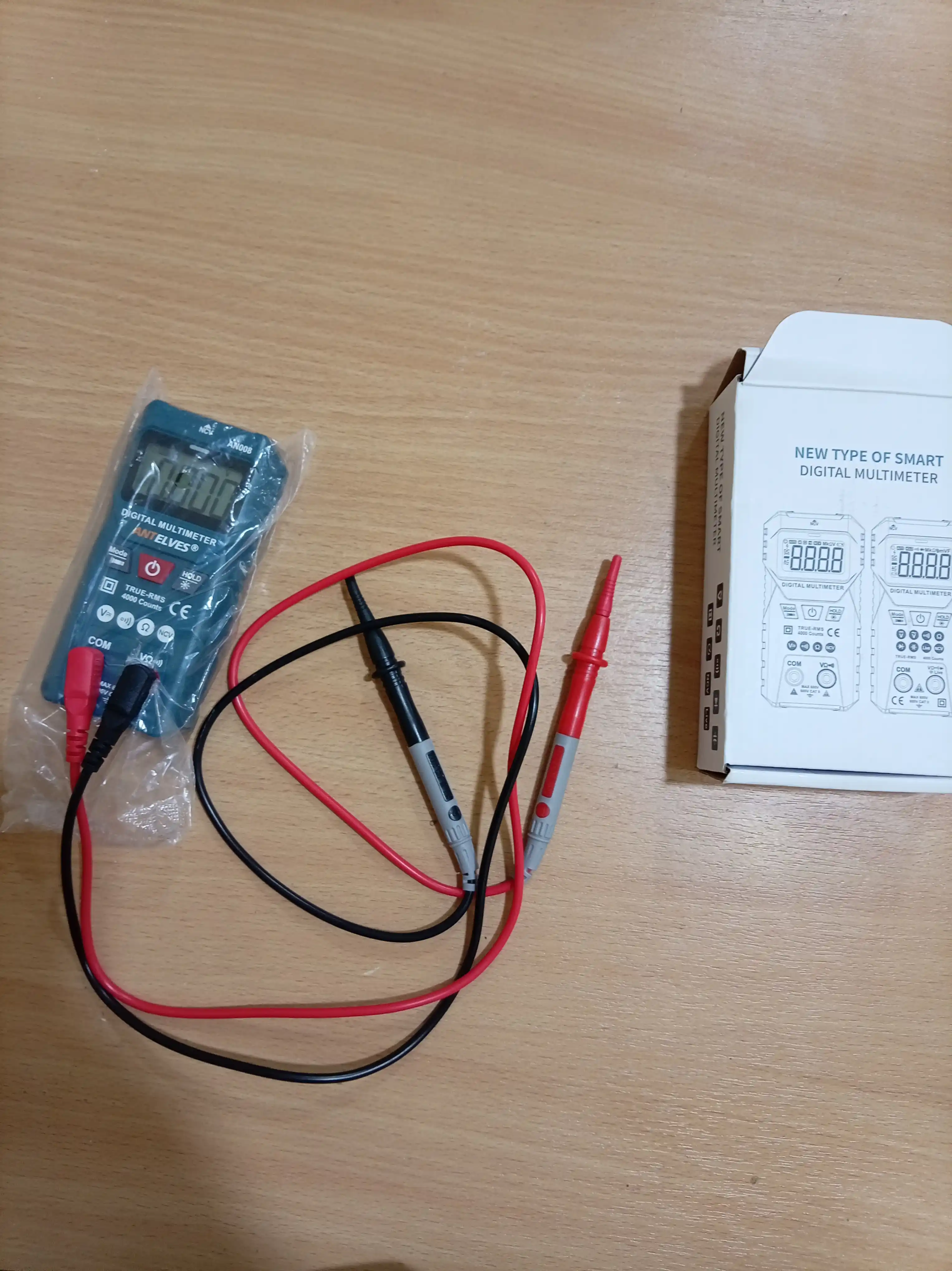 Raqamli avtomatik multimetr, tester, NCV