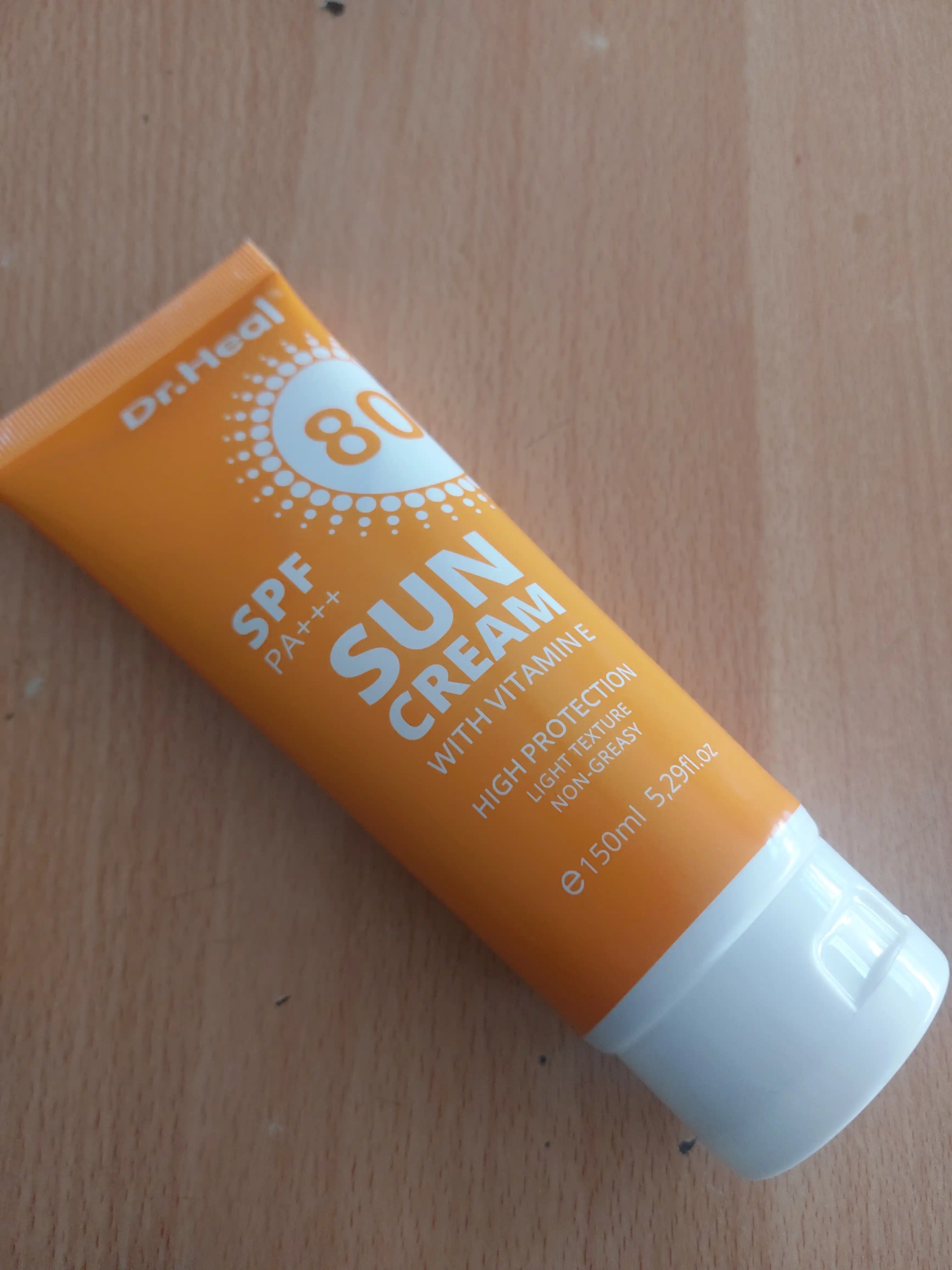 Dr Heal SPF 80 PA+++ quyoshdan himoyalovchi kremi, 150 ml