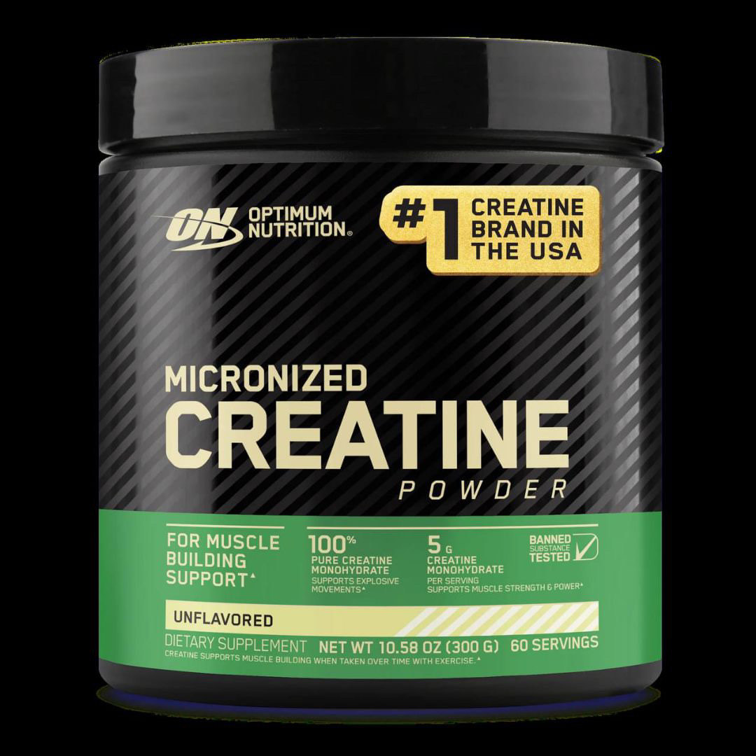 Optimum Nutrition Micronized Creatine Powder kreatin, 300 g, 60 ta porsiya